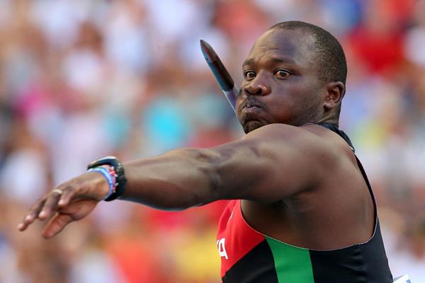 Kenya's Julius Yego in action in the javelin (Getty Images) Kenya's Julius Yego in action in the javelin (Getty Images)