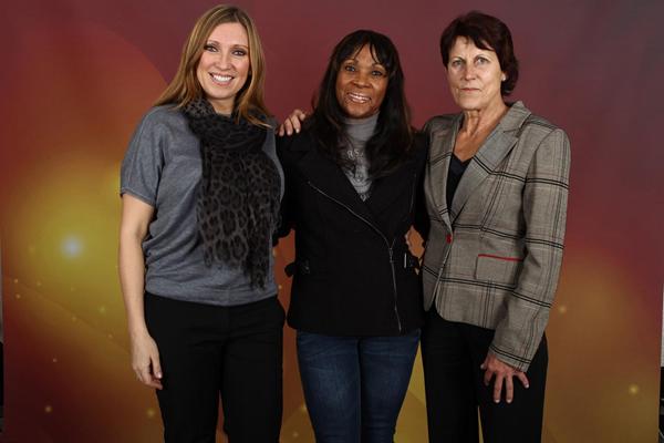 800m legends Svetlana Masterkova, Ana Quirot and Jarmila Kratochvilova in Barcelona (Giancarlo Colombo)