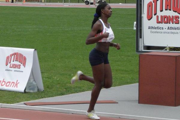 Yorgelis Rodriguez en route to victory in Ottawa (Javier Clavelo Robinson)