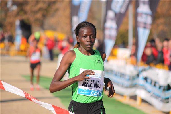 Priscah Jepleting, convincing winner in Alcobendas (Miguel Alfambra)