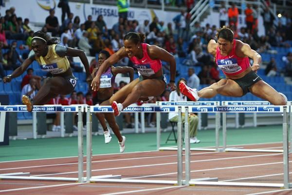 Jamaica's Brigitte Foster-Hylton cements her world No.1 status in the 100m Hurdles with a victory in the World Athletics Final (Getty Images)