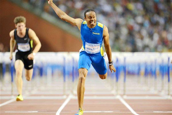 Aries Merritt - 12.80 World record in Brussels (Jiro Mochizuki)