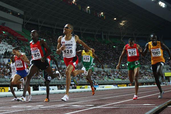 Alfred Kirwa Yego sprints to gold in the men's 800m final (Getty Images)