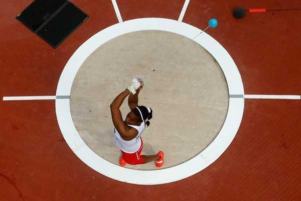 Women's Hammer throw (Getty images)
