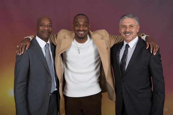 Ed Moses, Kevin Young and Harald Schmid in Barcelona (Philippe Fitte)