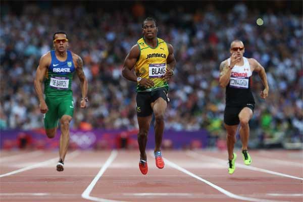 Jamaican sprinter Yohan Blake (Getty images)