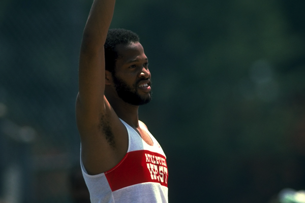 Willie Banks waving