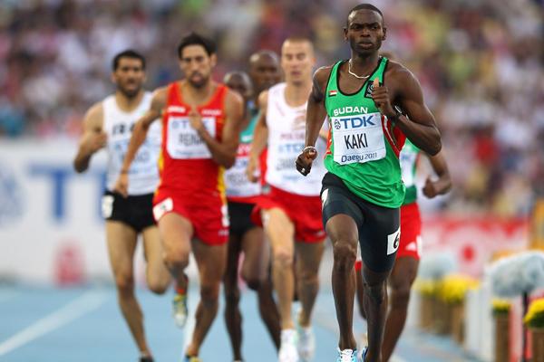 Sudanese 800m runner Kaki Abubaker (Getty images)