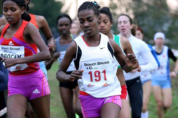 Debele Degefa, winner of the women's race at Campaccio (Giancarlo Colombo)