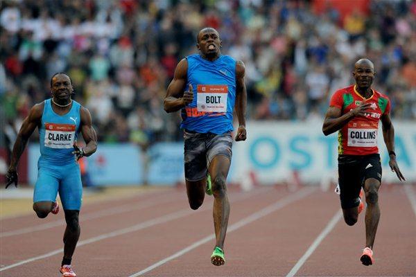 Another victory for Usain Bolt in Ostrava (graf.cz)