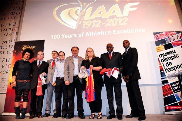 Official Opening Ceremony of the IAAF Centenary Historic Exhibition in Barcelona (Getty Images)