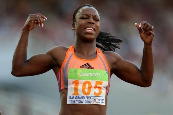 Veronica Campbell-Brown improves to 10.96 in Athens (organisers)