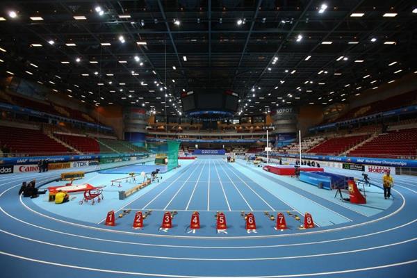 The athletics track at the ERGO Arena in Sopot (Getty Images)