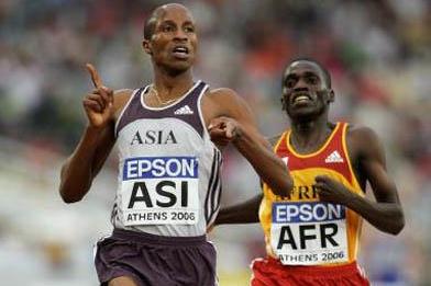 Saif Saaeed Shaheen completes his World Cup double (Getty Images)