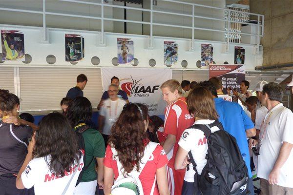 IAAF Wilson Kipketer at the IAAF Anti-Doping Outreach Programme in Barcelona (IAAF)