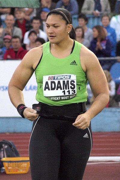 Valerie Adams in Dubnica, Slovakia (Peter Jelínek )
