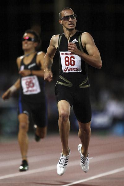 Sub-45 2008 debut for Jeremy Wariner in Melbourne (Getty Images)
