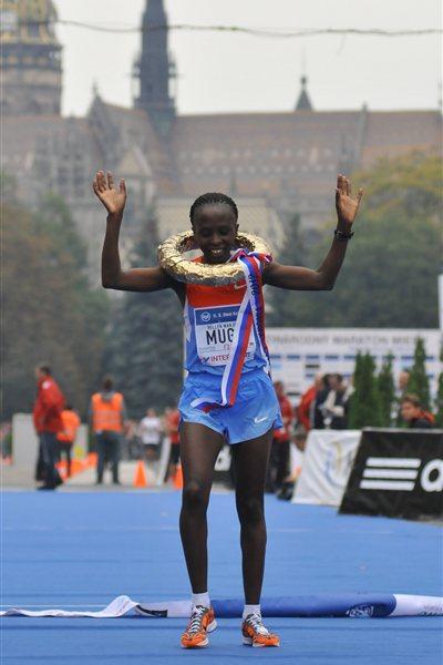 Course record for Hellen Mugo in Kosice (Organisers)