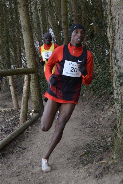 Japheth Korir working his way towards victory in Diekirch (Rosch Kohl)