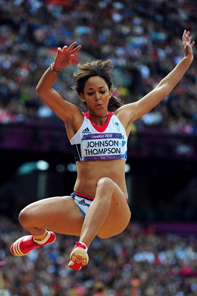 Katarina Johnson-Thompson in London (Getty Images)