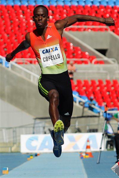 Cuban Alexis Copello in the Triple Jump in Rio (Wágner Carmo CBAt)