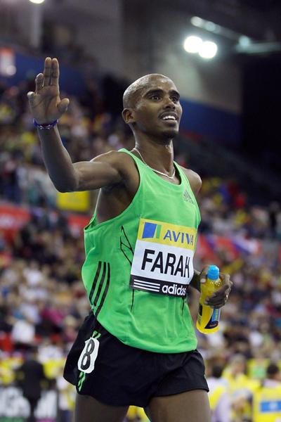 Mo Farah in Birmingham (Getty Images)