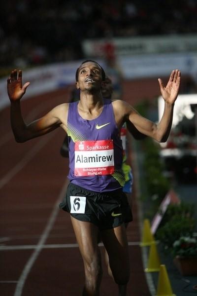 Yenew Alamirew wins the 3000m in Stuttgart (organisers)