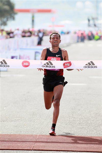 Another Lisbon win for Zersenay Tadese (Victah Sailer)
