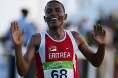Zersenay Tadese (ERI) wins in Mombasa (Getty Images)