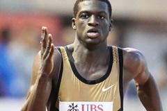 Kirani James - another fast win in Lausanne (Gladys Chai van der Laage)