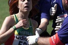 Fernando Ribeiro at the World Cross Country Championships in 2000 (Paulo Costa)