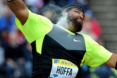 Reese Hoffa puts in Crystal Palace (Mark Shearman )