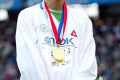Djabir Said Guerni of Algeria - 800m gold medallist in Paris (Getty Images)