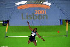 Lisbon 2001 Men's high jump final (© Allsport)