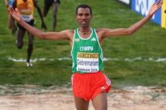 Gebre-egziabher Gebremariam translates his junior victory from seven years ago into senior success at the World Cross Country Championships (Getty Images)