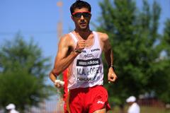 Miguel Angel Lopez at the 2010 IAAF World Race Walking Cup in Chihuahua (Getty Images)