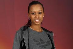 Ana Peleteiro at the IAAF Centenery celebrations in Barcelona (Giancarlo Colombo)