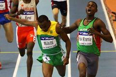 Abubaker Kaki scores a runaway victory in the men's 800m (Getty Images)