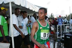 The shock of the championships - Bekele DNF - did not finish - in Mombasa (Getty Images)