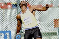 Ronald Julião throwing in Rio at the 2012 Grande Prêmio Brasil/Caixa de Atletismo (Marcelo Ferrelli CBAt)