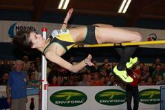 Alessia Trost jumps 2.00m in Trinec (Organisers)