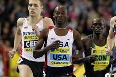 Bernard Lagat in Glasgow (Getty Images)