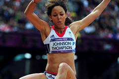 Katarina Johnson-Thompson in London (Getty Images)