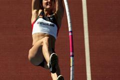Caroline Hingst at the 2005 World Championships (Getty Images)