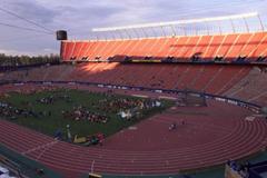 General View of the Commonwealth Stadium (© Allsport)