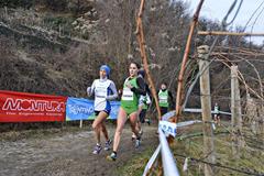 Silvia La Barbera on her way to winning the Cross della Vallagarina (Daniele Montigiani)