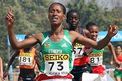 Ethiopia's Gelete Burka becomes World Cross Country short race champion (Getty Images)