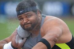 Reese Hoffa prepares to Put in Eugene (Kirby Lee - Image of Sport)