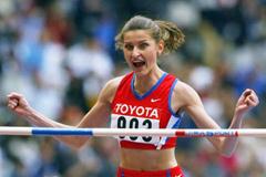 Anna Chicherova in Paris World Championships (Getty Images)