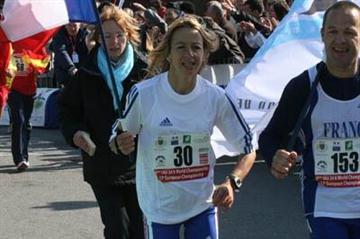Anne-Cecile Fontaine of France at the IAU World Championships (Freelance)